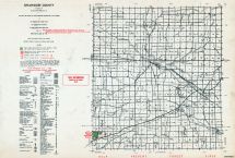 Shiawassee County, Michigan State Atlas 1955